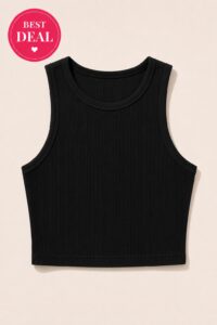 Trend Arrest Women’s Sleeveless Sculpt Flare Top