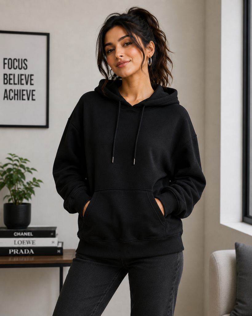 GAP Women Graphic Print Relaxed Fit Hoodie