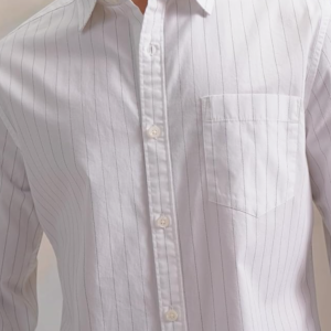 Highlander Men's Slim Fit Striped Shirt