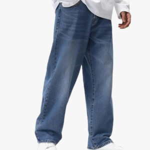 Ben Martin Men's Baggy Fit Jeans | Loose Fit High Rise Denim Pants