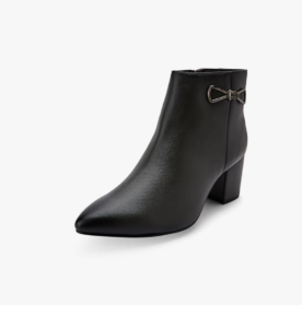 Metro Women's Faux Leather Ankle Boots | Fashionable Casual Boots