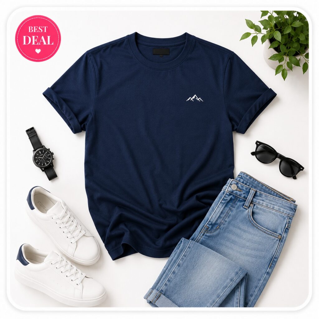 U.S. Polo Assn. Men's Slim Fit Printed Cotton T-Shirt