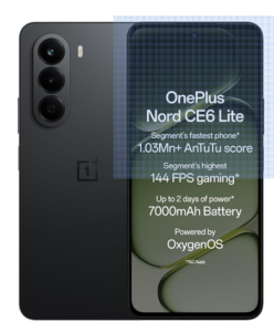 OnePlus Nord CE6 Lite 5G | 8GB+256GB | 7000mAh Battery | 144Hz Display