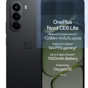 OnePlus Nord CE6 Lite 5G | 8GB+256GB | 7000mAh Battery | 144Hz Display
