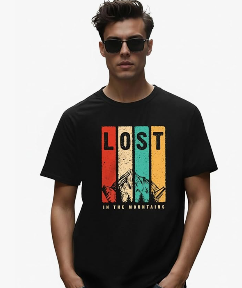 Bewakoof Men's Graphic Print Cotton Regular Fit T-Shirt