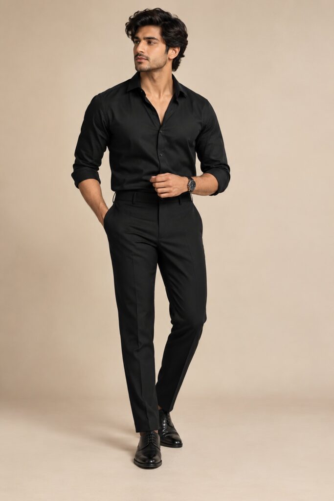 Classic All-Black Look